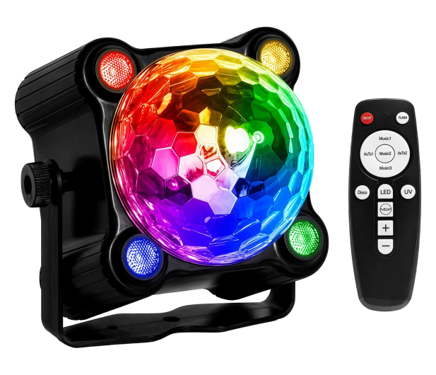 MusicMate Multiefekt dyskotekowy Party Light LED MM-DL40 AstroBeam - 1588533 - zdjęcie